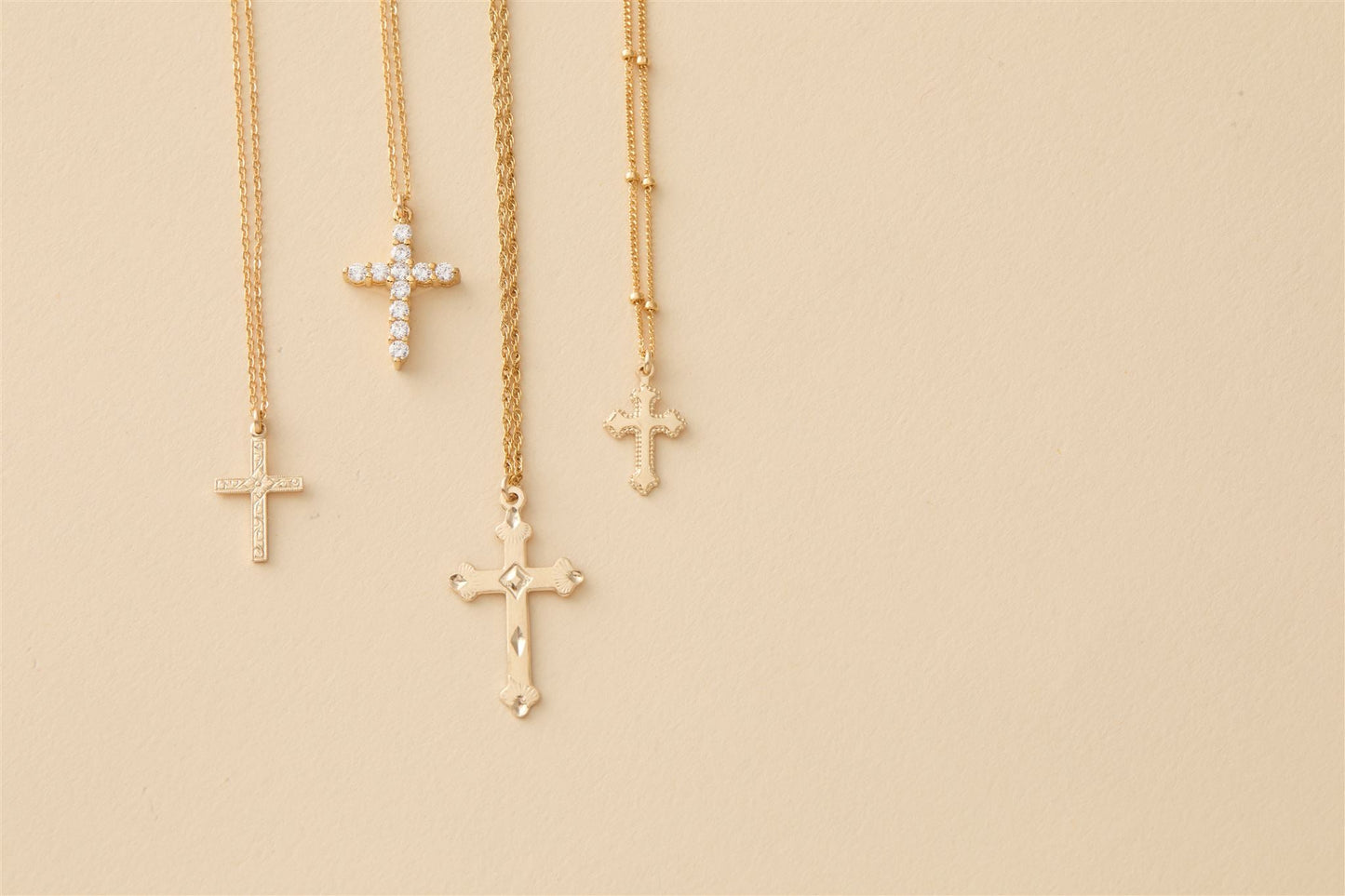 Levi Cross Necklace