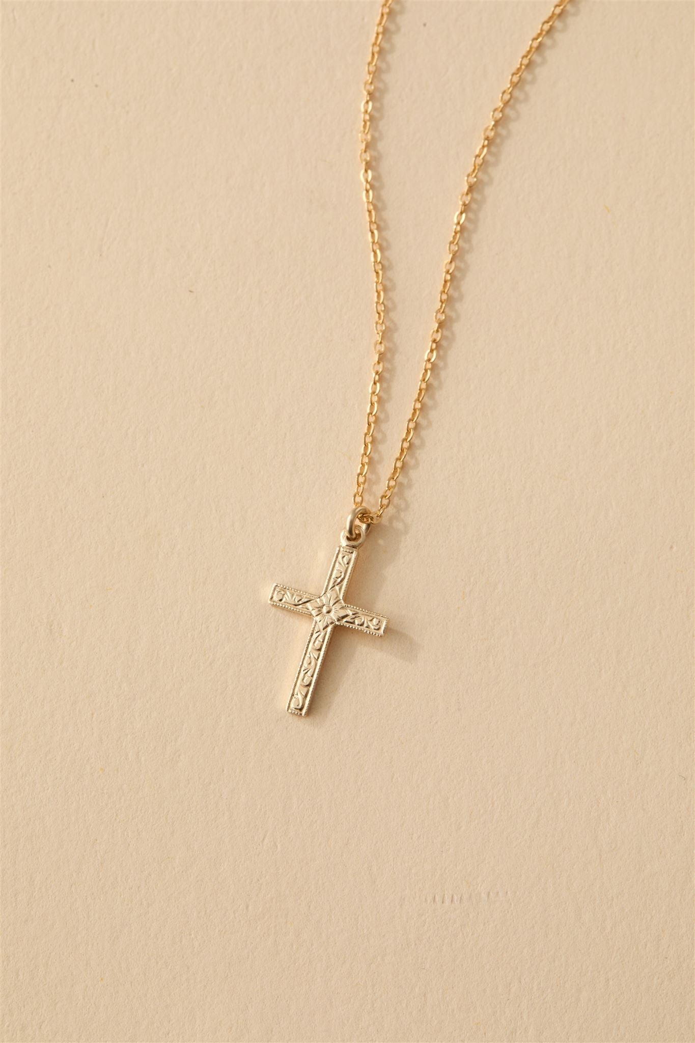 Levi Cross Necklace