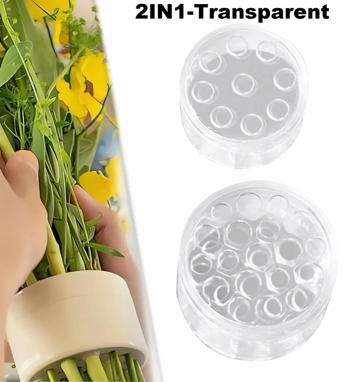 Spiral Ikebana Stem Holder for Flowers Spiral Stem Holder for Vases Bouquet Twister DIY Floral Art Accessory Shaper Flower Gifts