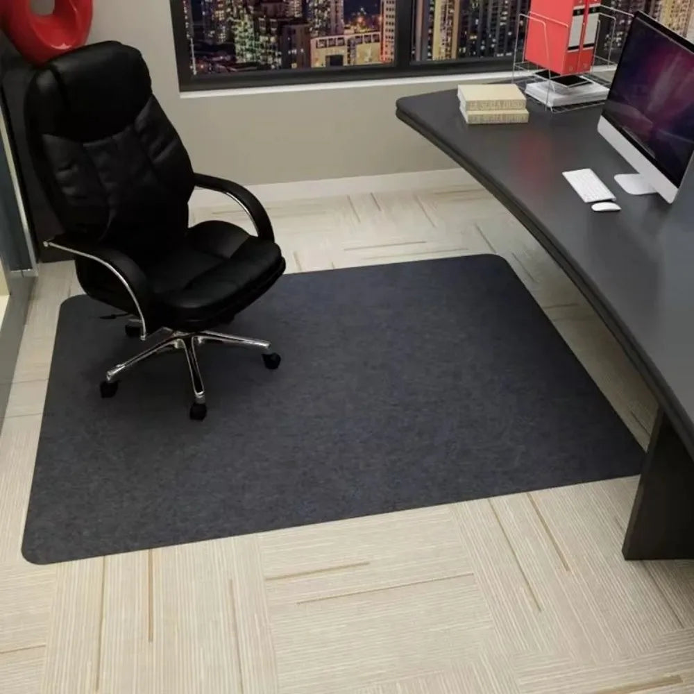 VIKAMA Floor-Specific Office Chair Mat Non-Slip Home Office & Study Floor Protector Durable Home Decor Accessory