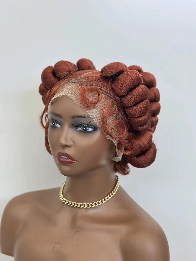 HD Full Lace Knotless Box Braids Wig | Handmade African Braiding Hair