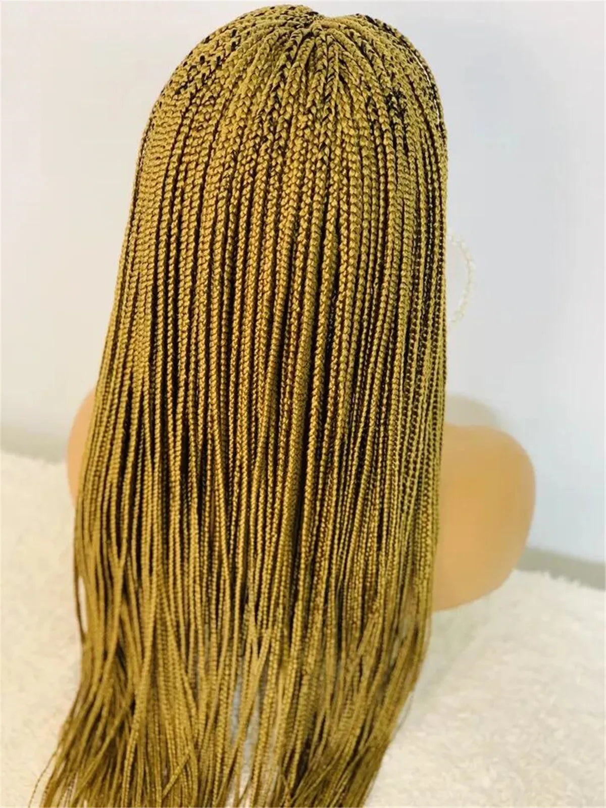 Box Braided Full Lace Wig | Braided Lace Wig for Black Women | Kanekalon Hair