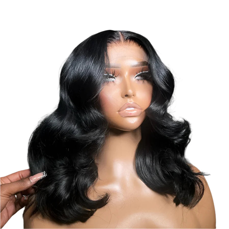 Loose Wave Bob 5x5 HD Lace Closure Wig | Invisible Transparent Lace | Pre-Plucked Human Hair
