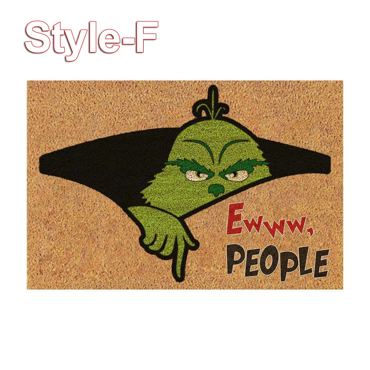 Christmas Door Mat Outdoor Welcome Mat For Front Door, Entryway Christmas Carpet, 60X40CM Inch Door Mats, Anti-Slip Rug For Home