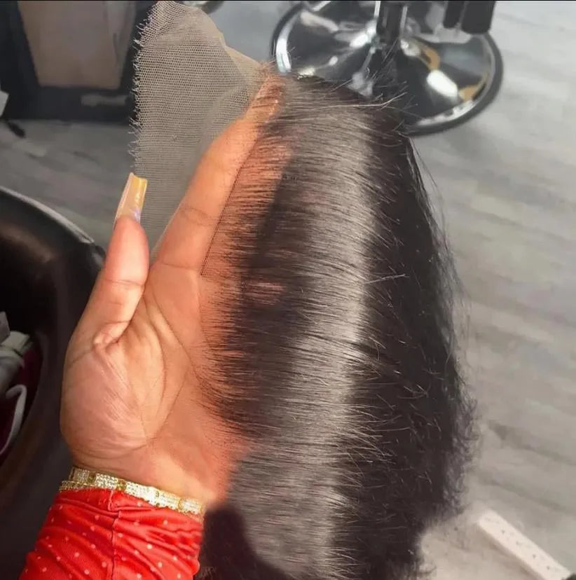 Straight & Body Wave HD Transparent Lace Frontal | 13x4 & 4x4 Lace Closure | Pre-Plucked Human Hair