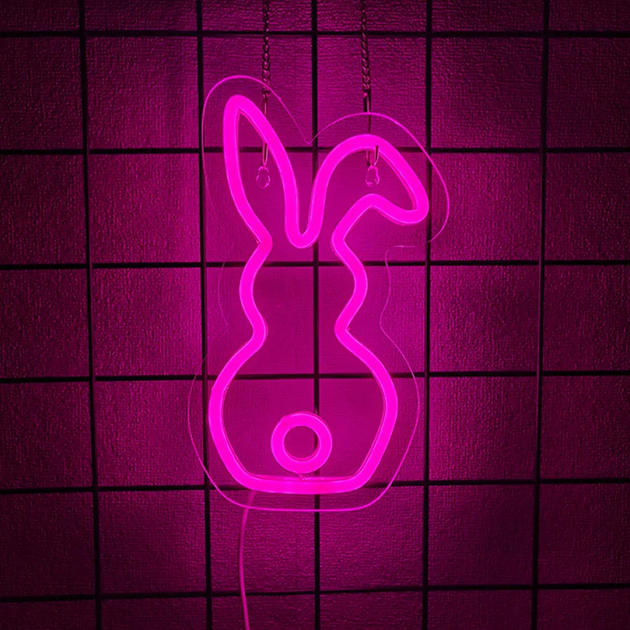 Neon Sign With Animal Theme, Led Animal Lamp For Wall Decor, Usb Powered, Wall Lamp For Bedroom, Club, Office And Game Room.