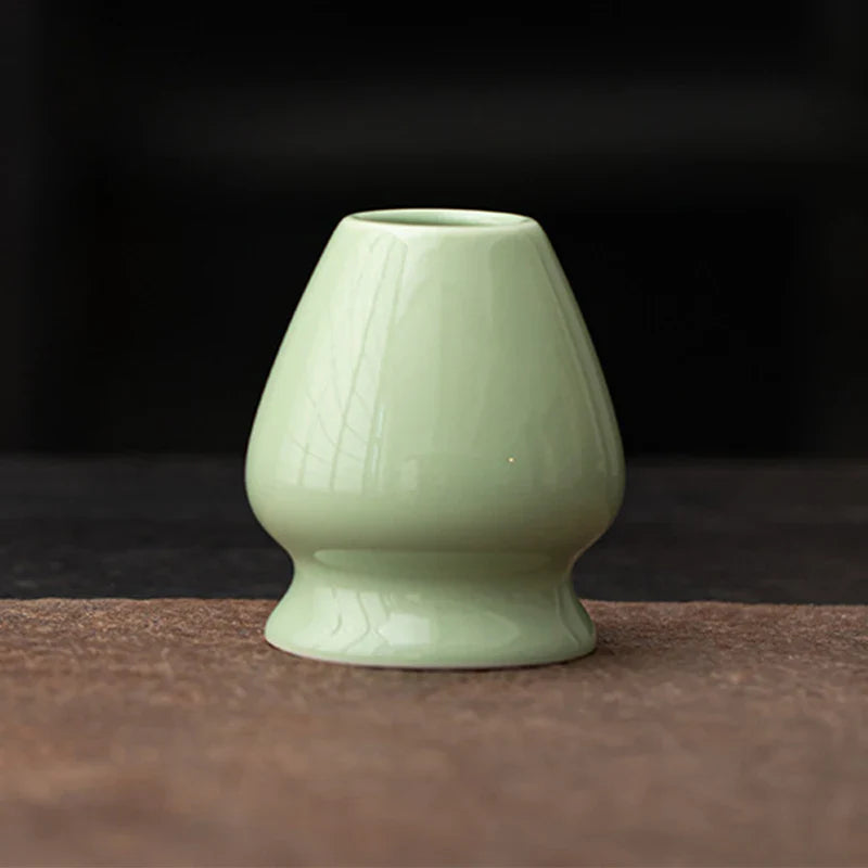 Japanese Tea Whisk Holder Matcha Ceremony Matcha Whisk Container Green Tea Chasen Holder Stand Bowl Teahouse Teaware Supplies
