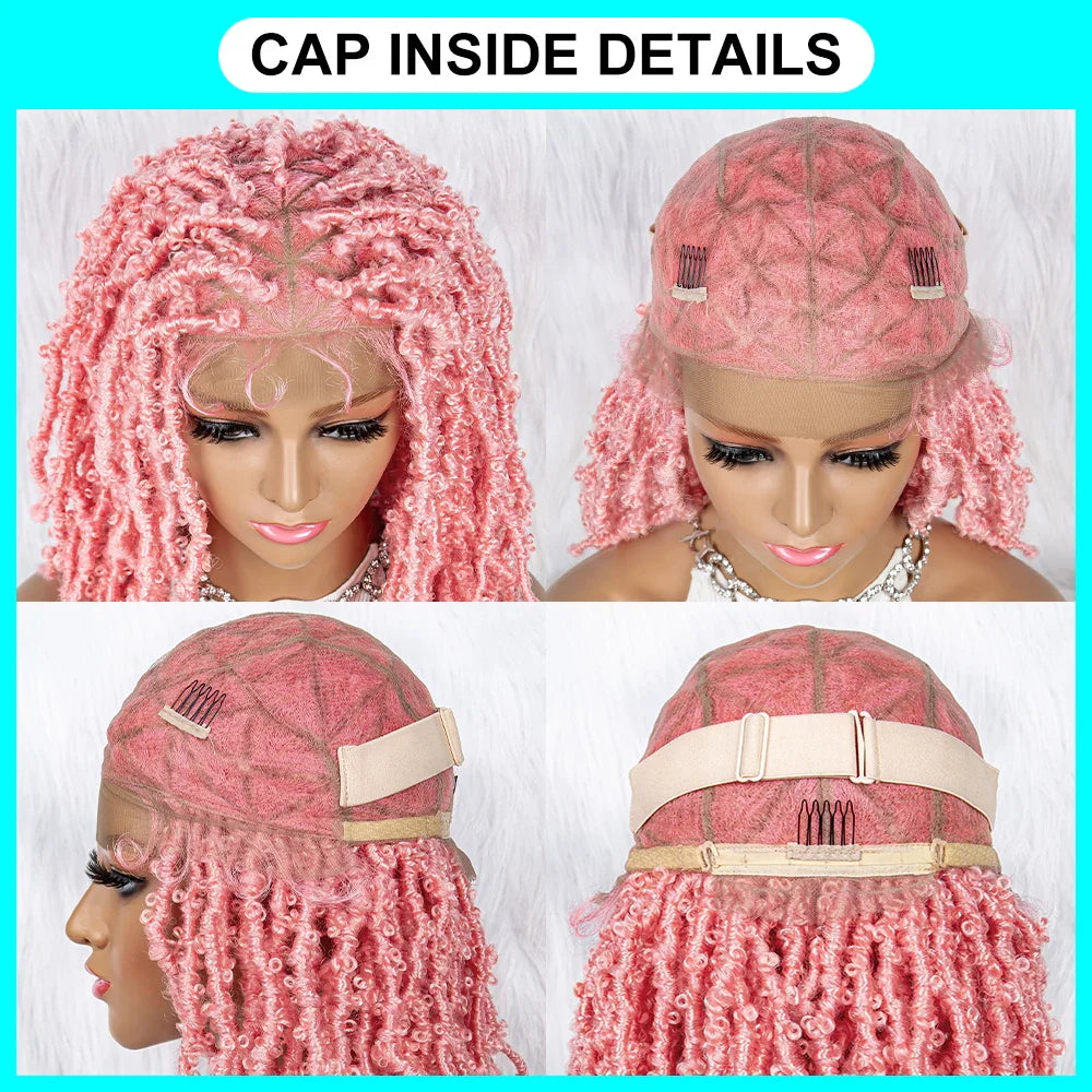 KIMA Box Braids Wig | Lace Front | Baby Hair | Synthetic Braided Wig