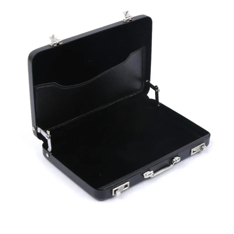 New Storage Box Aluminum Business ID Credit Card Holder Mini Suitcase Bank Card Box Holder Jewelry Case Organizer Rectangle
