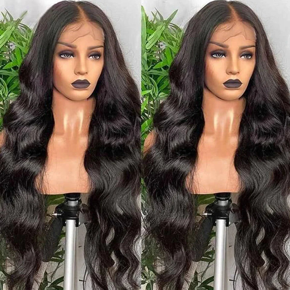 Peruvian Body Wave T-Part Lace Wig | Transparent Human Hair (Glueless, On Sale Clearance)