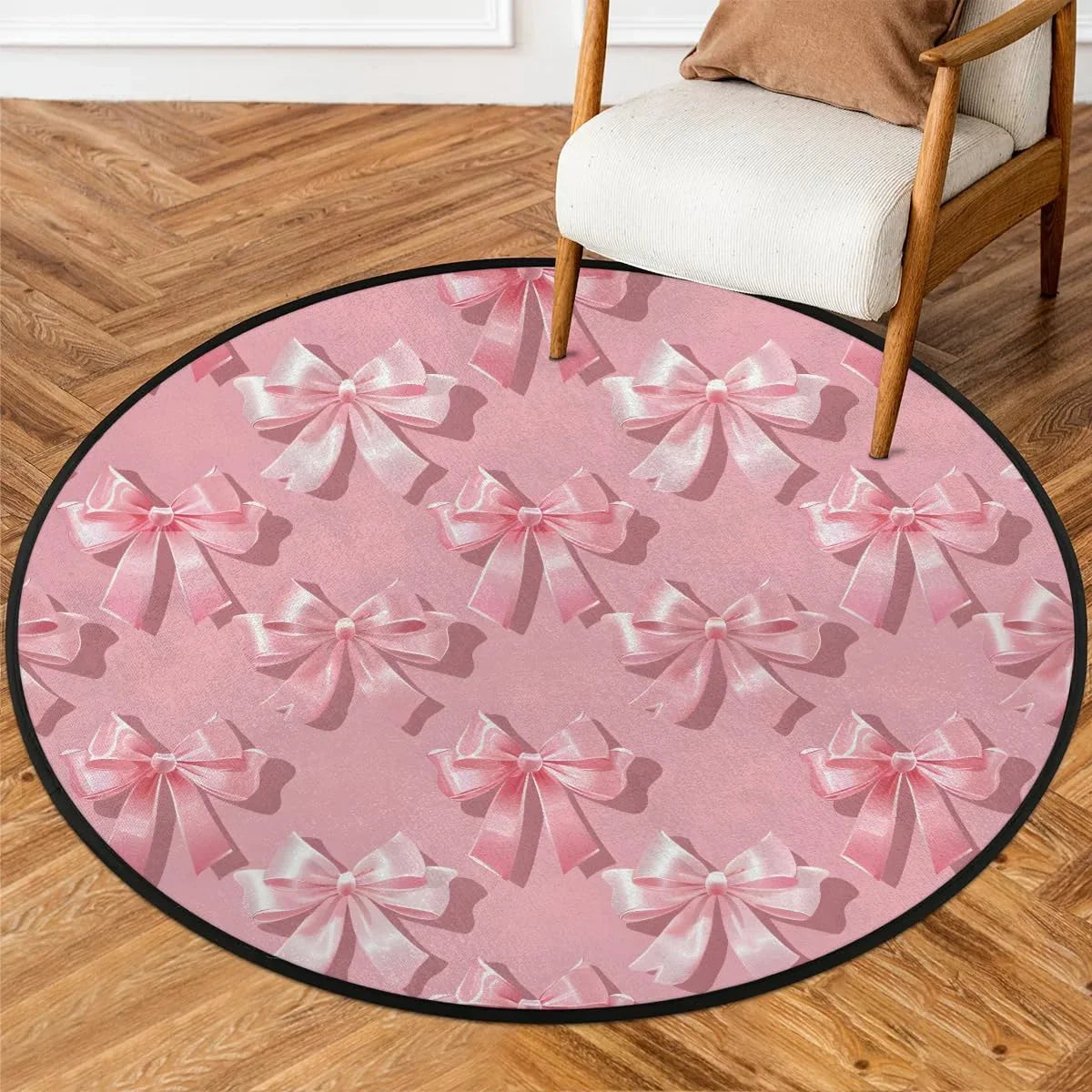 VIKAMA Printed Sweet Loop Pile Carpet Thickened Soft Carpet For Living Room Bedroom And Coffee Table Easy To Clean Floor Mats