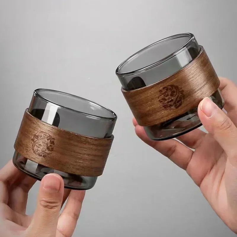 High-temperature Resistant Luxury Glass Heat-resistant and Anti-scalding for Home Use Suitable for Gongfu Tea Owner's Tea Cups