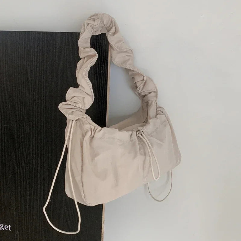 Simple Fashion Fold Shoulder Bag | Vintage Casual Designer Underarm Crossbody Bag (New Luxury High Quality Handbags & Purses)