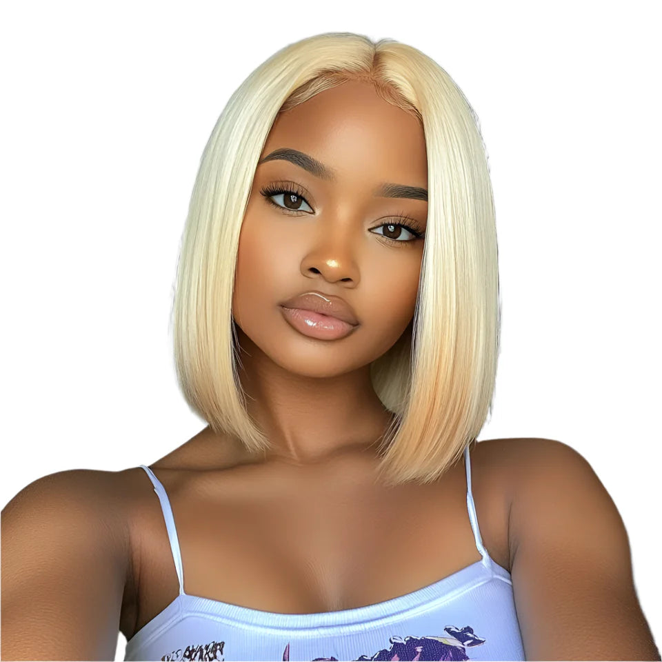 Rebecca Purple Bob Wig | 13x5x1 Transparent Lace Front Human Hair