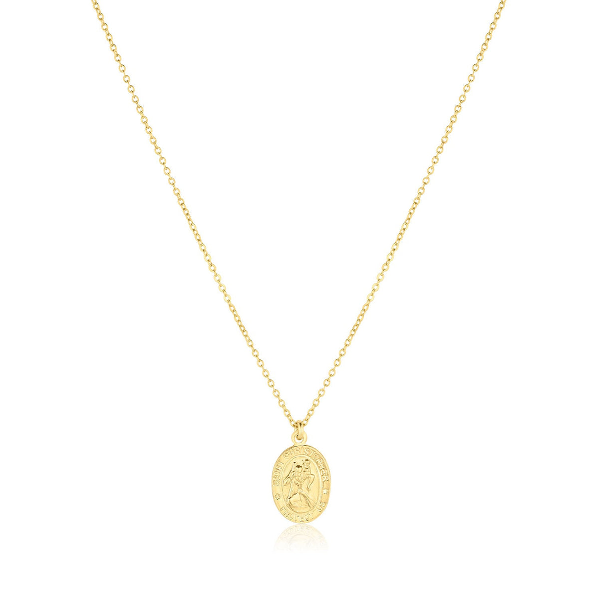 St. Christopher Charm Necklace