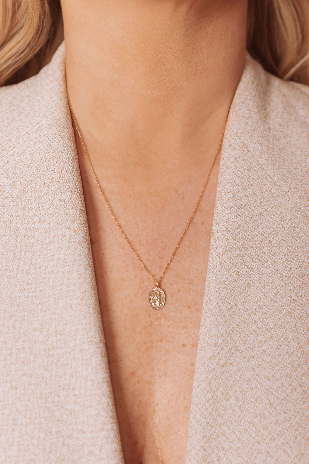 St. Christopher Charm Necklace