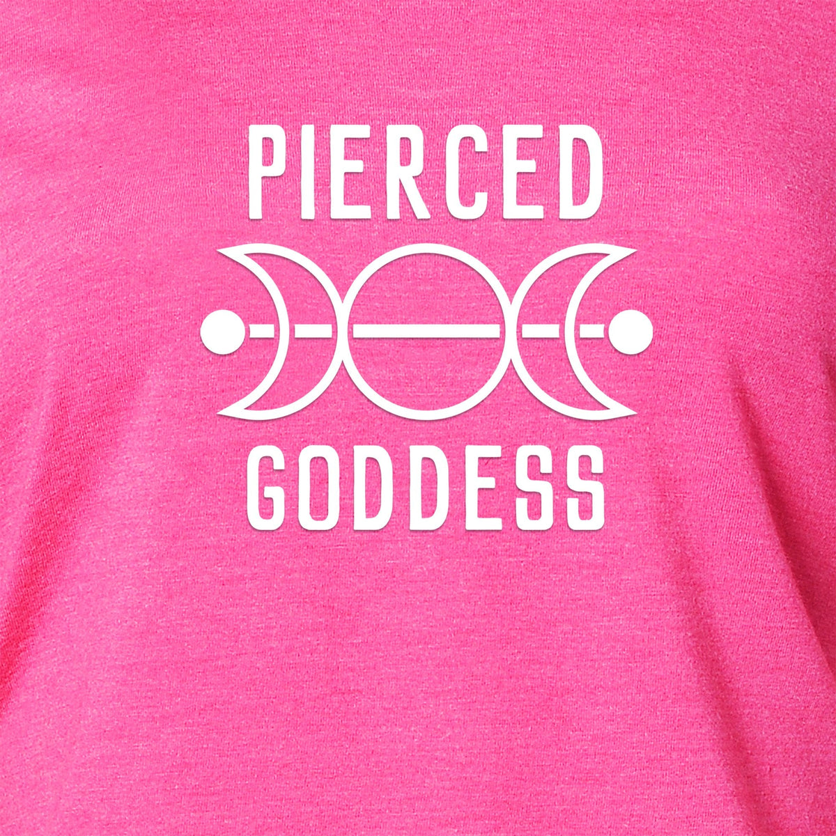 Pierced Goddess Tapered Long Sleeve Hoodie