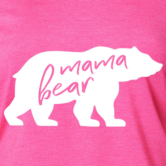 Mama Bear Tapered Long Sleeve Hoodie