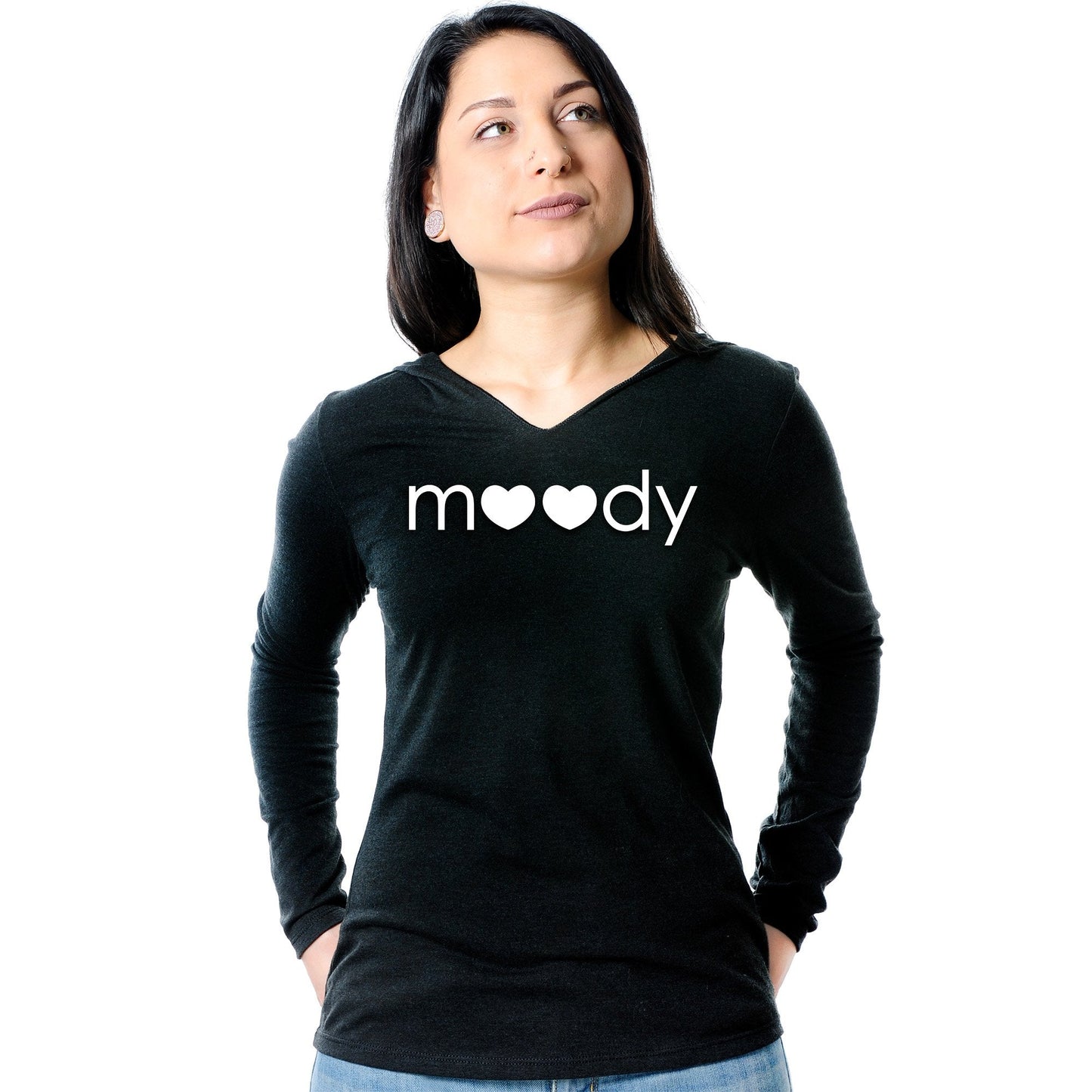 Moody Tapered Long Sleeve Hoodie
