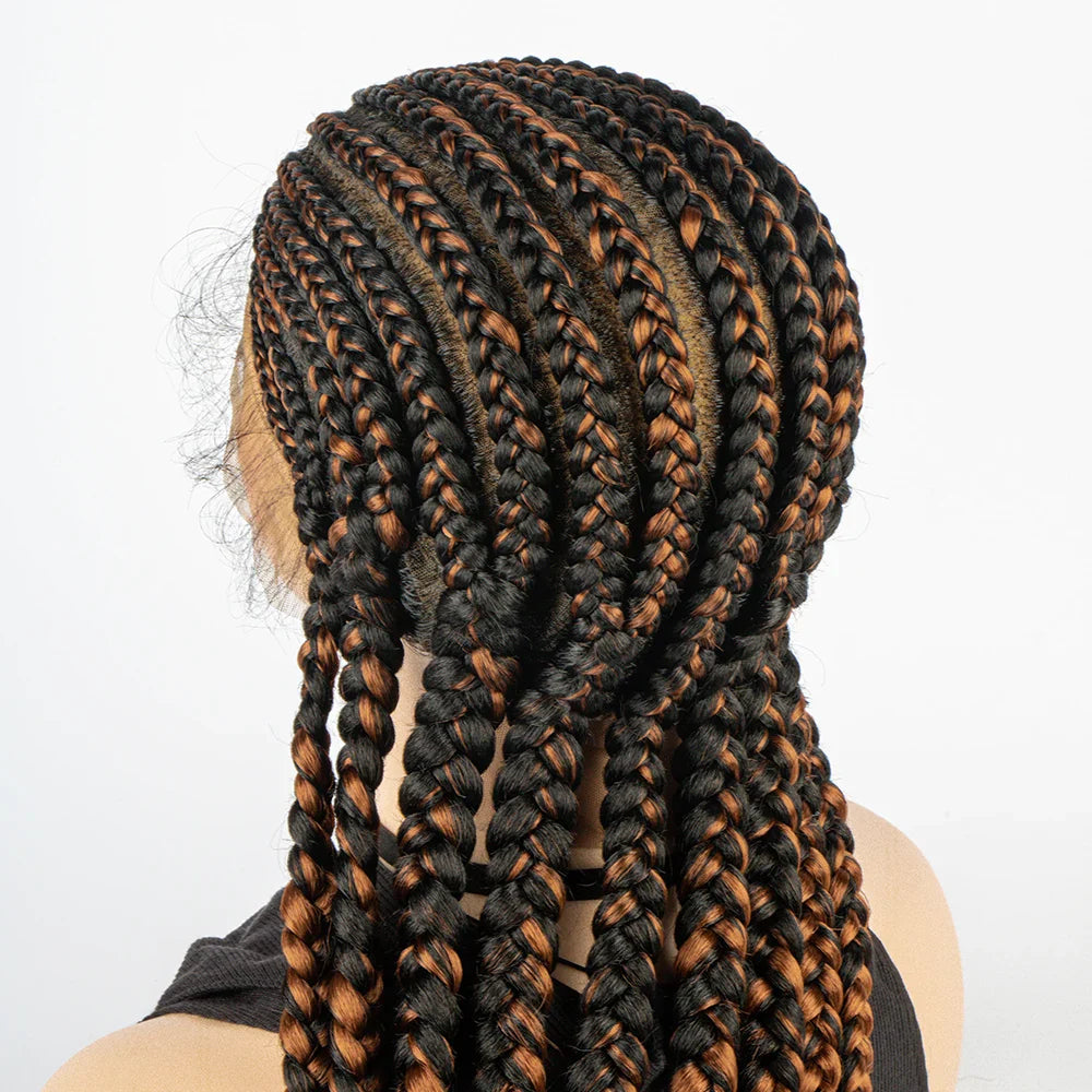 KIMA Cornrow & Box Braids Wig | Full Lace with Baby Hair