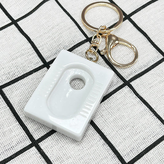 Funny Toilet Keychain