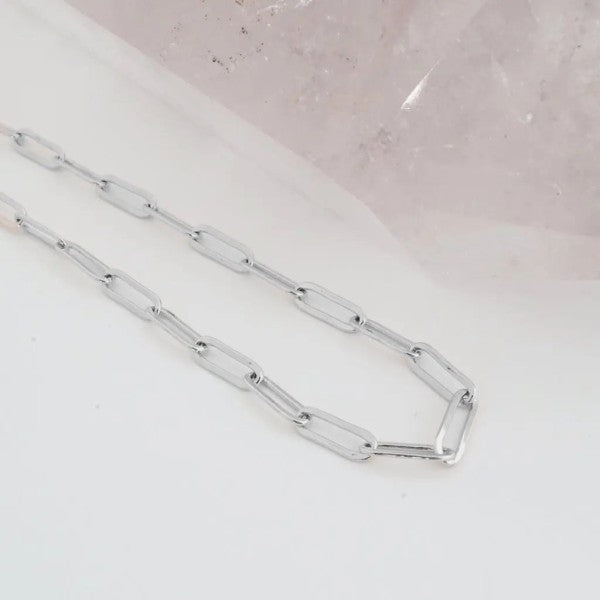 Piper Paperclip Chain Necklace