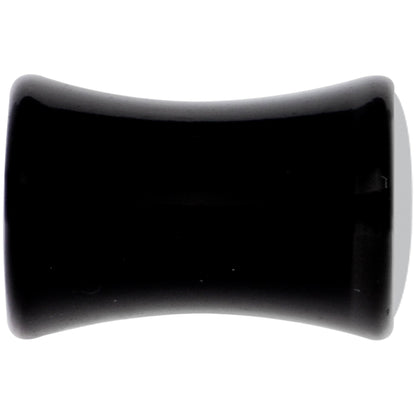 Black Acrylic Green Black Skull Saddle Plug Set 4G