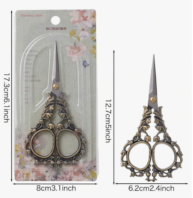 Vintage Scissors-Bronze-1 piece