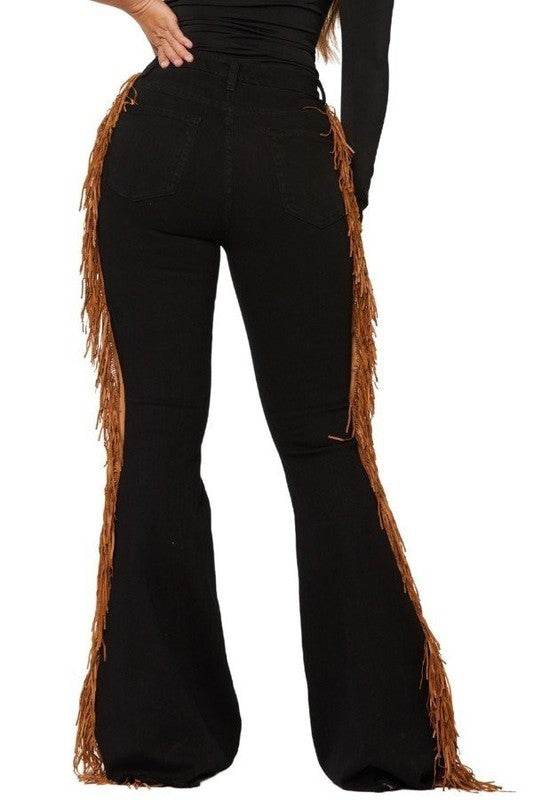 Fringe Bell Bottom - Inseam 32