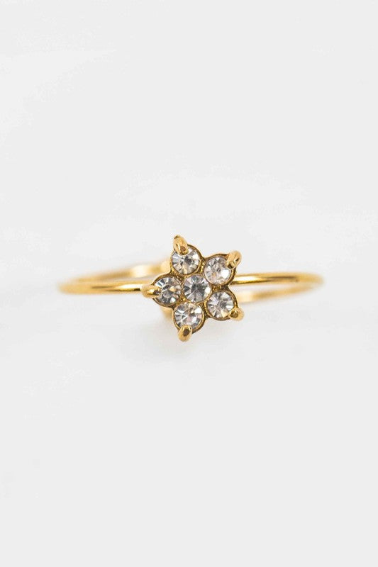 Star Charm Adjustable Ring