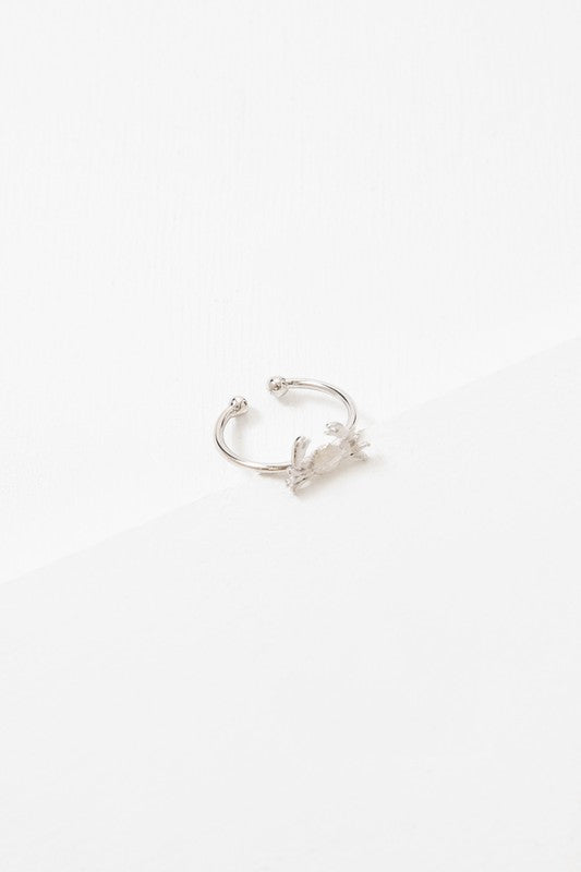 Maryland Crab Ring (18K & 24K Gold)