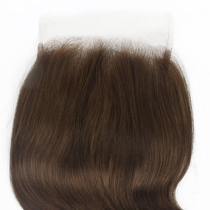 Medium Brown Body Wave 5x5 HD Closure