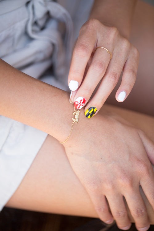 Maryland Crab Bracelet (18K & 24K Gold)