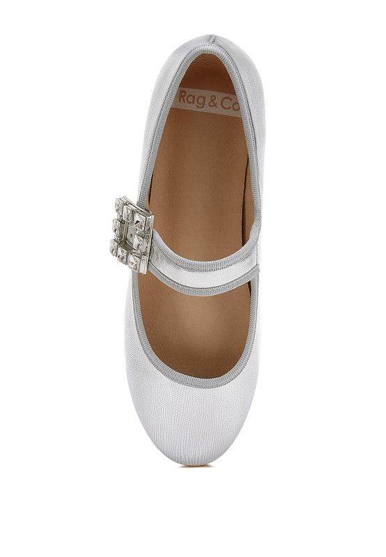 Upstage Brooch Mary Jane Ballerinas