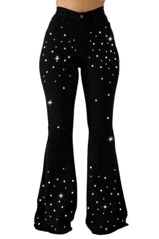 Vegas Glam Bell Bottom - Inseam 34