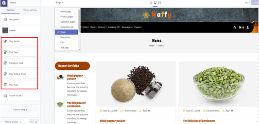 Shopify Theme - WSDF