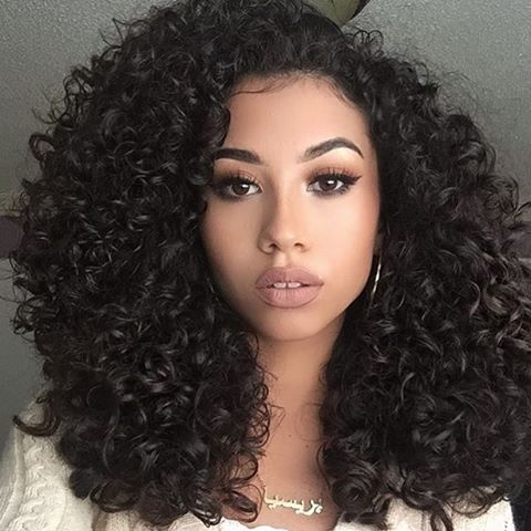 Bouncy Curly Brazilian Remy Hair Weave | 1/3/4 Bundles | Double Weft | Natural Hair Extensions