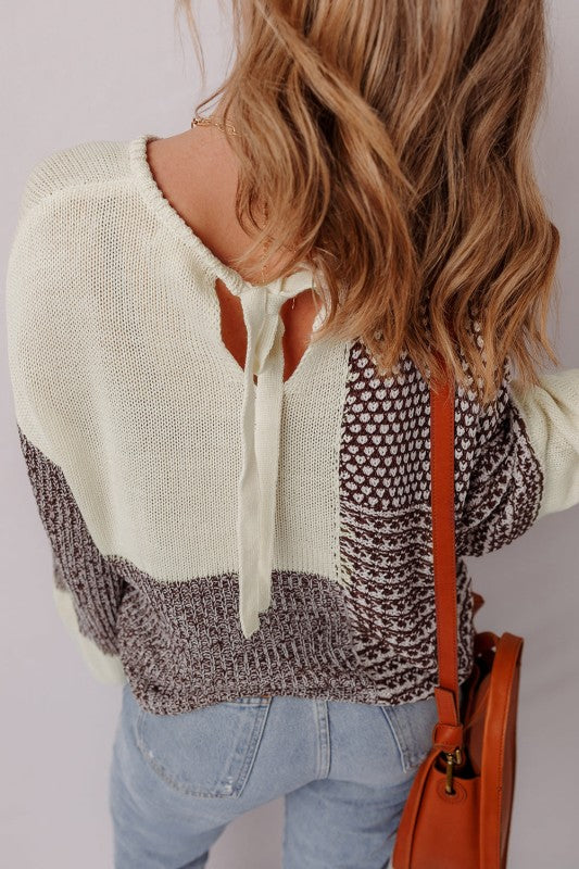 Mia Drop Shoulder Loose Sweater