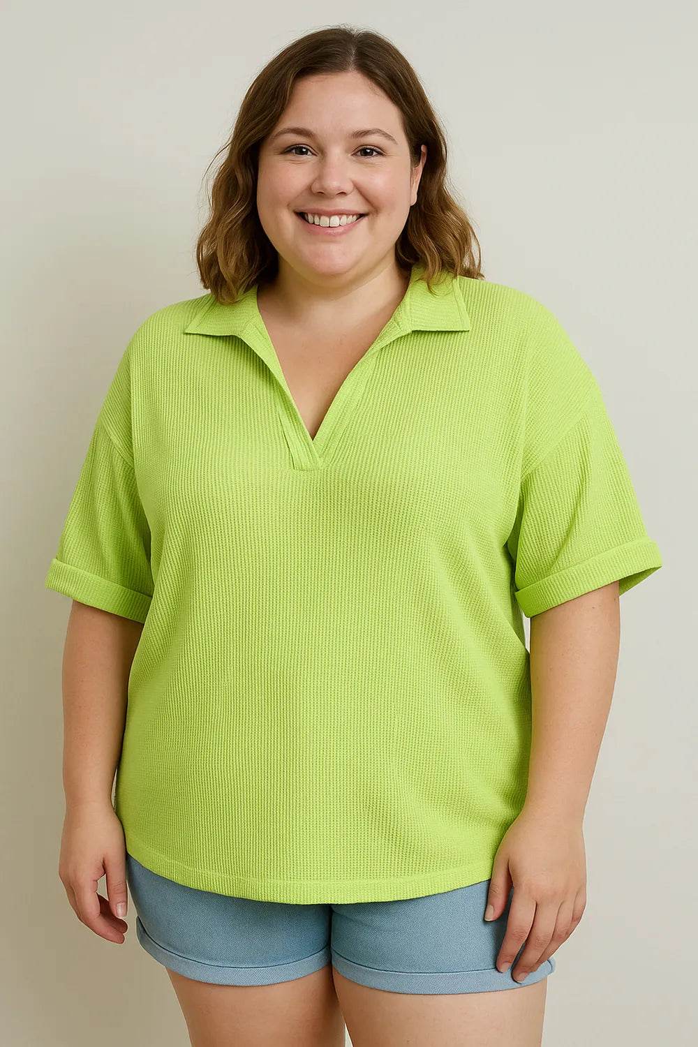BiBi Mineral Washed Thermal Top