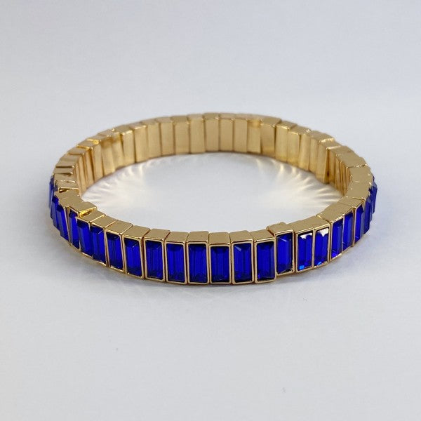Stretchable Different Color Stones Bracelet