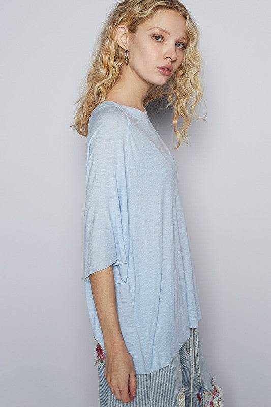 POL Round Neck Half Sleeve T-Shirt
