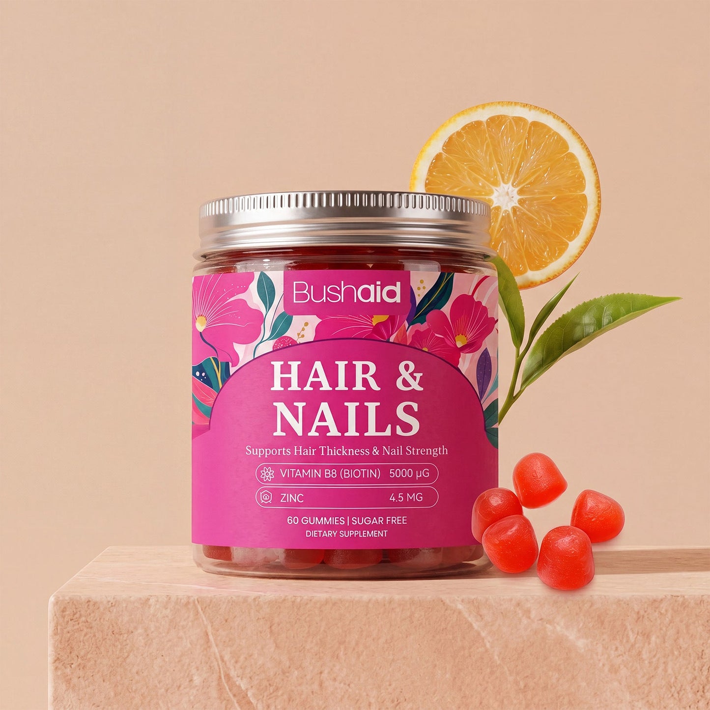 Hair And Nail Care Gummy Supplements