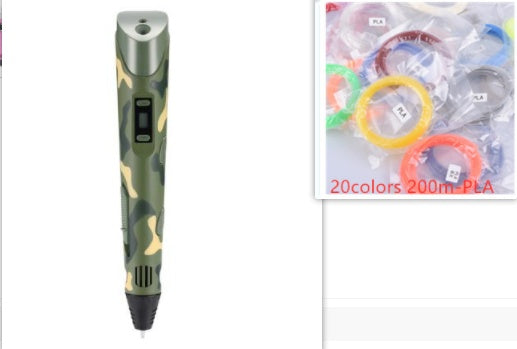 3D print pen 3D pen two generation graffiti 3D stereoscopic paintbrush