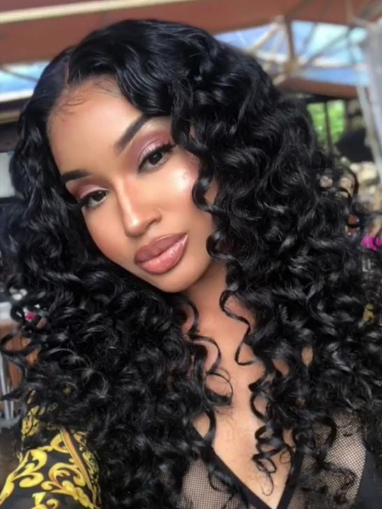 Bouncy Curly Brazilian Remy Hair Weave | 1/3/4 Bundles | Double Weft | Natural Hair Extensions