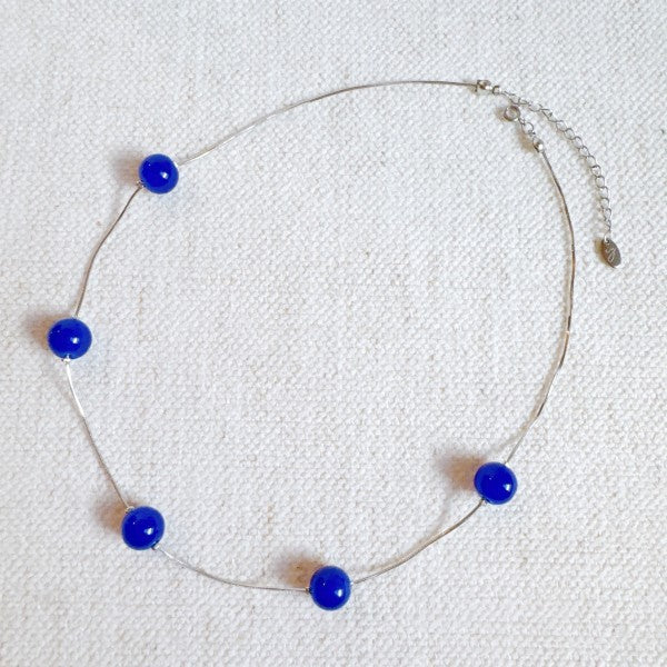 Indigo Motion Necklace