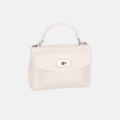 David Jones Texture PU Leather Handbag