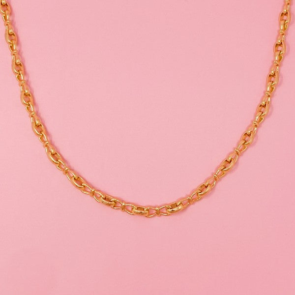 Luxe Chain Toggle Closure Necklace