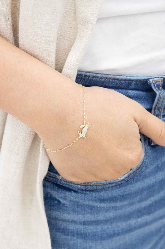 Maryland Crab Bracelet (18K & 24K Gold)