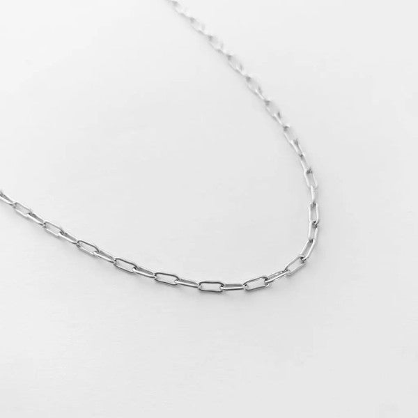 Olivia Oval Chain Necklace