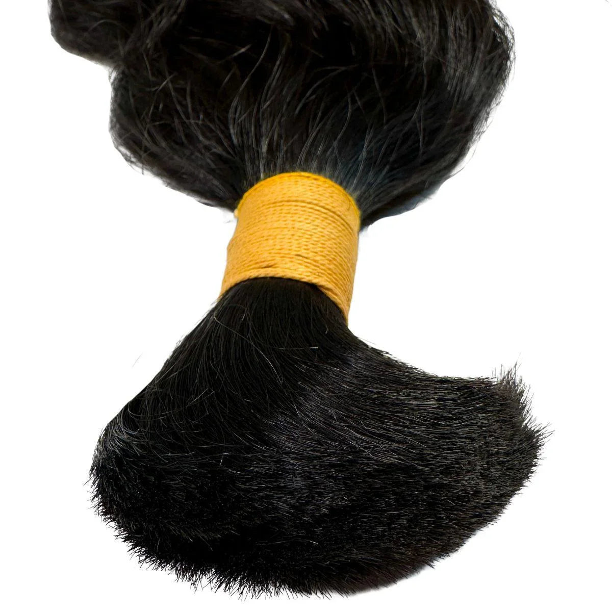 Raw Indian Curly Braiding Human Hair